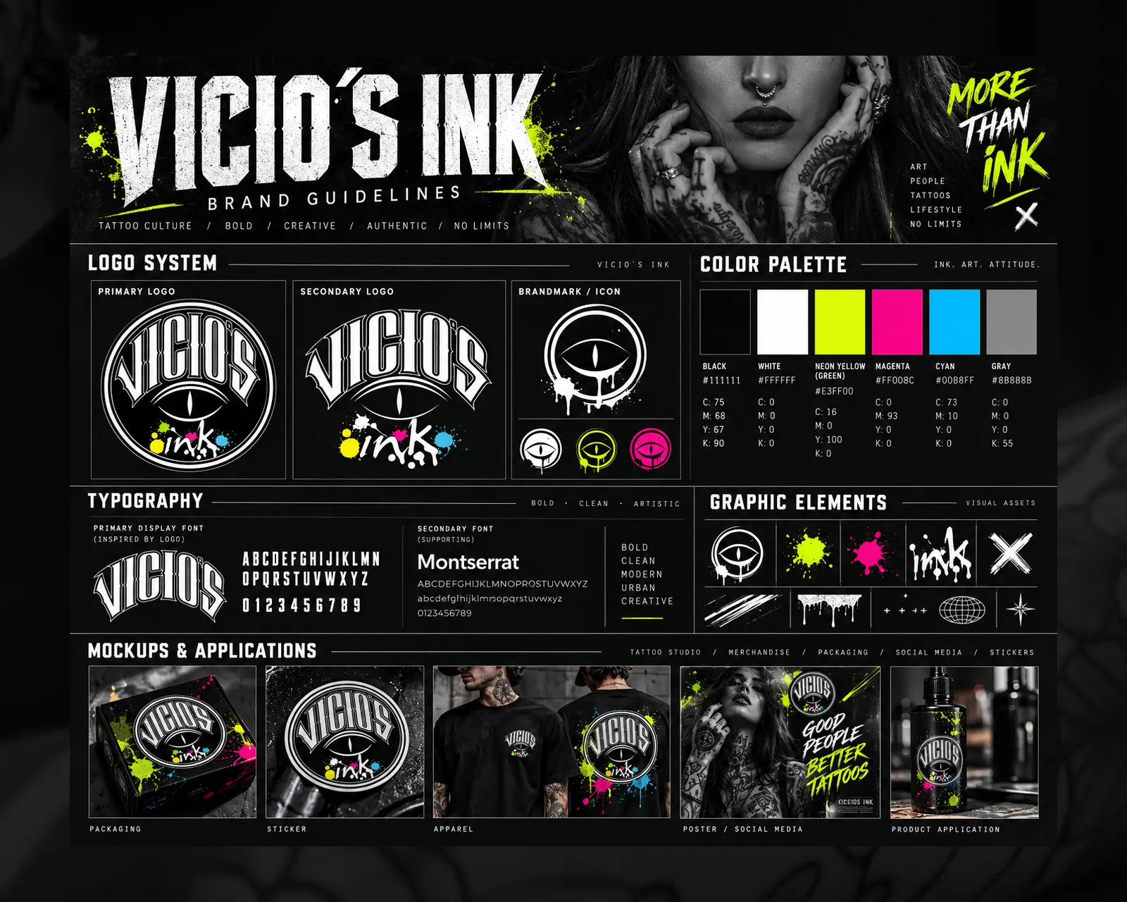 Muestra conceptual: Vicio's Ink